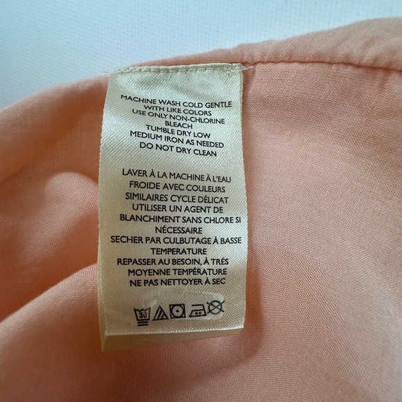 Free People Cream and Brown Pleated Tie Front Mini Sundress - Picture 8 of 9